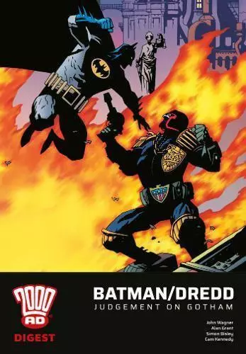 2000 AD Digest : Judge Dredd / Batman : Vendetta En Gotham Par Bisley Simon Aide