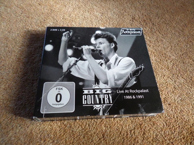 BIG COUNTRY : Live at Rockpalast 1986 & 1991 CD Box Set with DVD 5