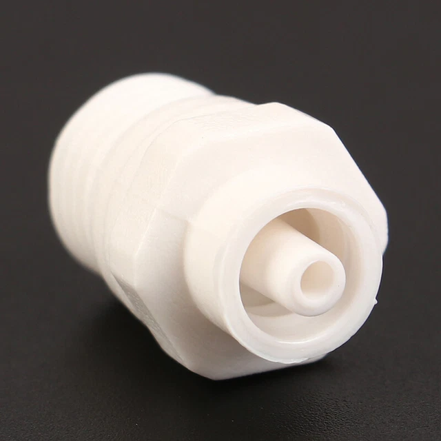 Connettore blocco luer maschio G1/4 filo vite maschio adattatore plastica raccordi lampadari-DB