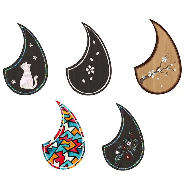 CHE - Guitare Pickguard 10 pcs plaques de protection de guitare PVC