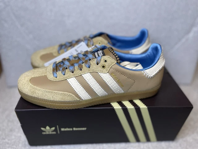 ADIDAS ORIGINALS WALES Bonner Samba - Wonder Clay/Royal Blue UK 8, Fast