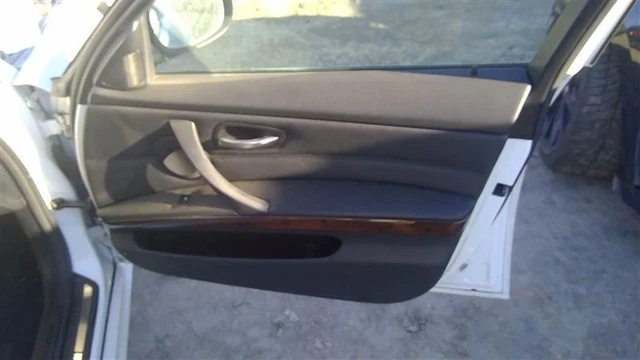 Black Leathr Right Front Door Trim Panel 51417217542 Fits 06-12 BMW 328I E90 OEM