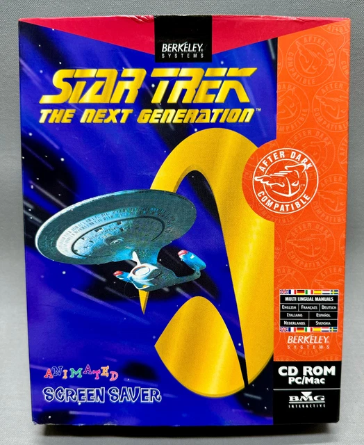 Big Box Star Trek The Next Generation – PC – MicroProse 1994 – Très Bon état