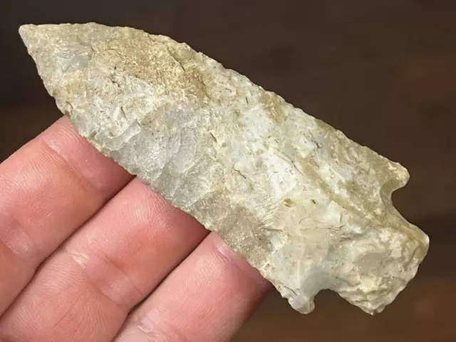 Exceptional Etley Point Missouri Arrowhead Authentic Indian Artifact M20