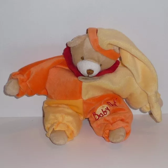 Doudou Oso Babynat Bebé Nature' - Naranja