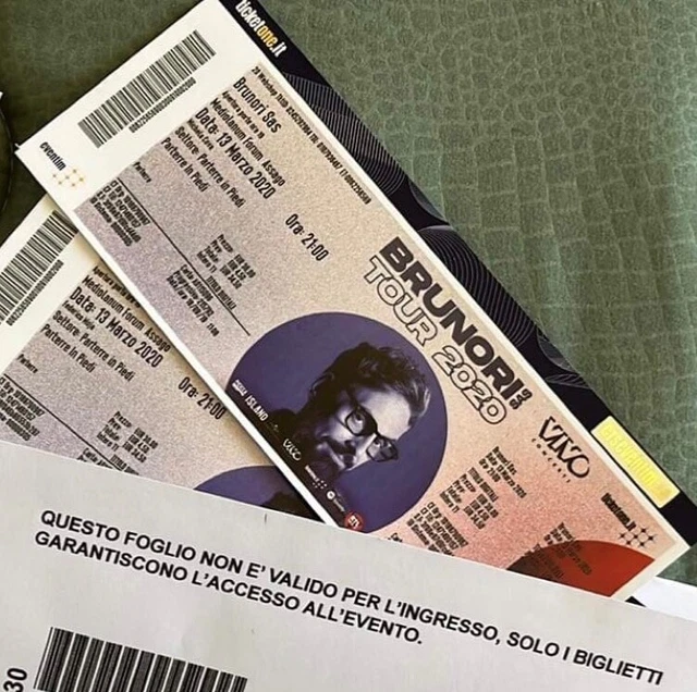 BIGLIETTO per il concerto di BRUNORI SAS