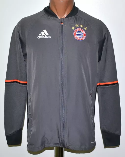 Bayern Munchen 2016/2017 Training Football Jacket Jersey Adidas Size S