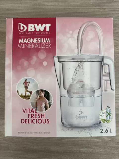BWT Magnesium Mineralizer - VIDA 2.6L - Tischwasserfilter mit OVP