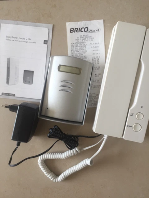 Bticino 344652 Classe 100 Interphone Vidéo - Blanc | Achetez sur