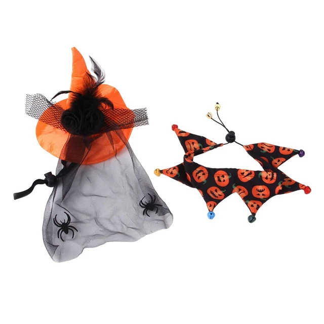 Halloween Pet Cosplay Outfit Harnais Vêtements Pet Cat Costume Pour Cosplay