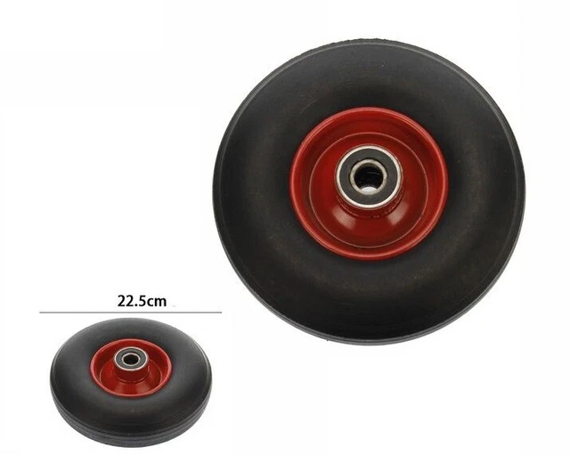 Pneu 13x5.00-6 Pour Brouette, Tondeuse, Chariot - Valve TR87 Métal Courbée - Caoutchouc Butyle Résistant