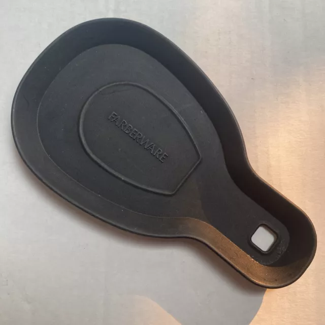 Vintage Plastic Farberware Spoon Rest - Original