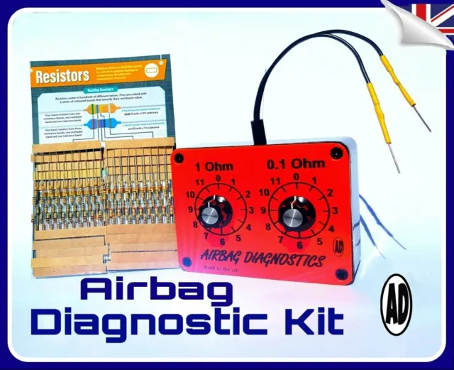 Airbag Resistor Fault Finding Kit Seat Belt Pretensioner Curtain Twin 28 35 Picclick Uk