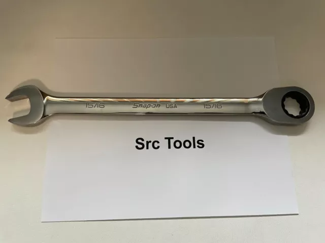 Snap-on Outils USA Neuf 15/16 " SAE 0° non-Reversing Clé Combinaison Clé OXR30