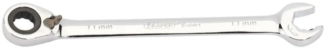 Draper Expert 11mm Hi-Torq Métrique Double Encliquetage Combinaison Clé