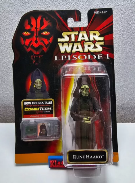 Rune Haako Star Wars Episode I The Phantom Menace Collection 1999 Hasbro  X3