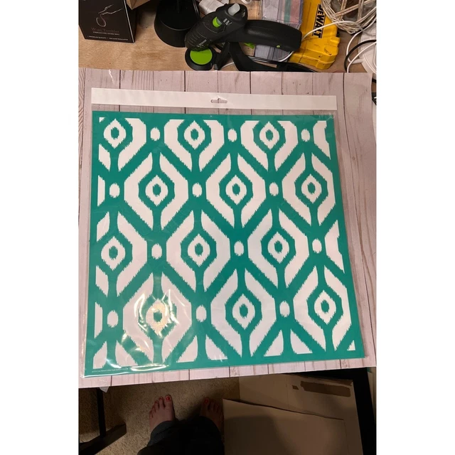 Transferencia de alta costura de tiza - patrón ikat