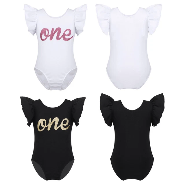 Baby Boys Girls Cotton Romper Short Sleeve Jumpsuit Birthday Party Bodysuit Wear