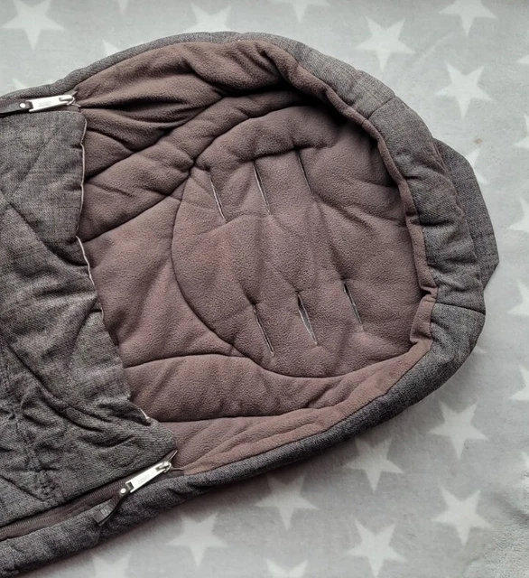 Mamas & Papas Kastanie taupe gemütliche Zehen Fußmuff kaltes Wetter Ocarro Flip xt3 4