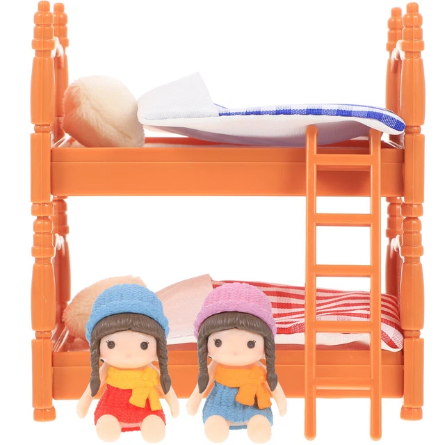 Mini Accesorios Hogar Adornos Litera Juguete Muñeca Minibet