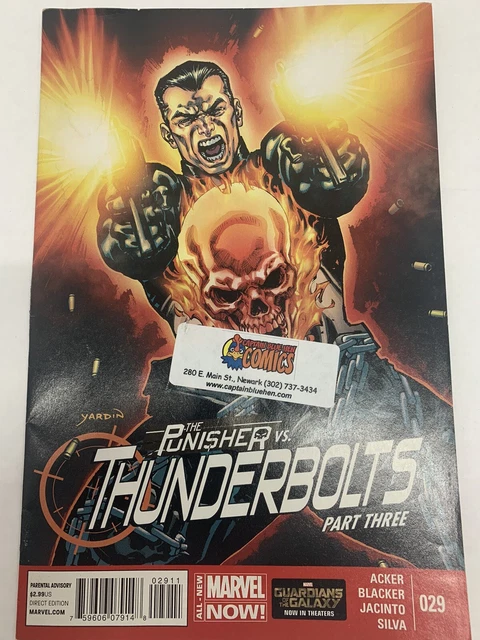 MARVEL COMICS The PUNISHER VS THUNDERBOLTS #29