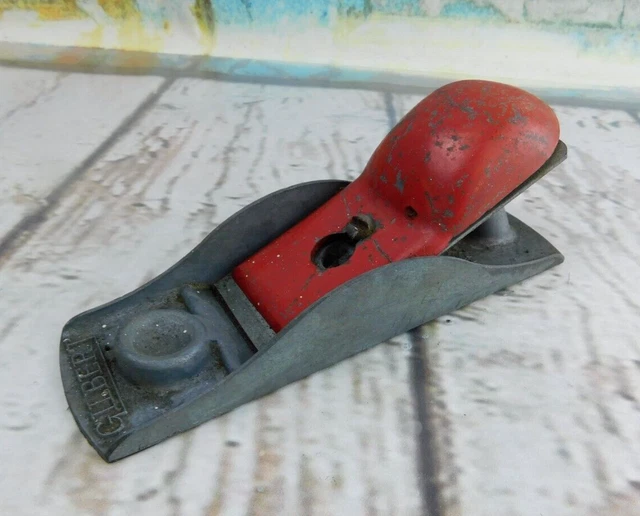 5-1/2" Gilbert Carpenters Wood Shave Plane Vintage Woodworking Tool