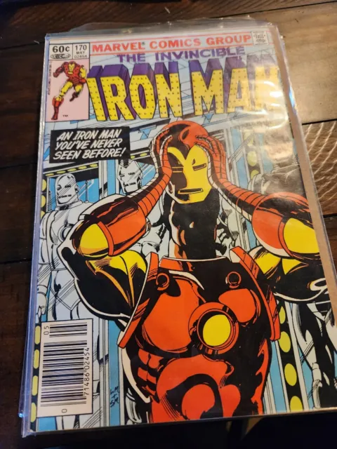 Marvel Comics The Invincible IRON MAN #170  1ST James” Rhodey”Rhodes as iron Man