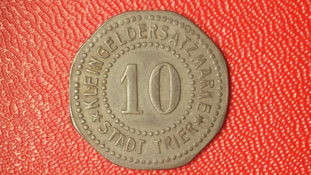 10 pfennig 1914 - 1924 Stadt Trier- Kriegsgeld