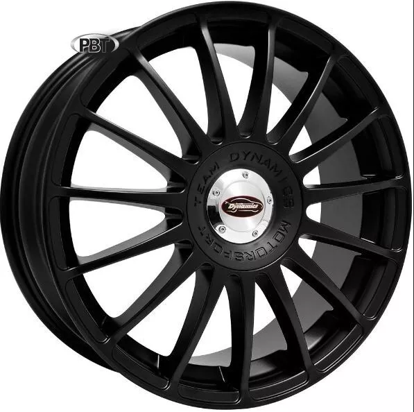 Jante en Alliage Équipe Dynamique Monza R 7,5x18 5-108 ET45 Noir Satiné pour