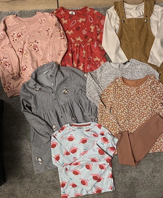 Girls Christmas Winter Bundle 5-6 Years