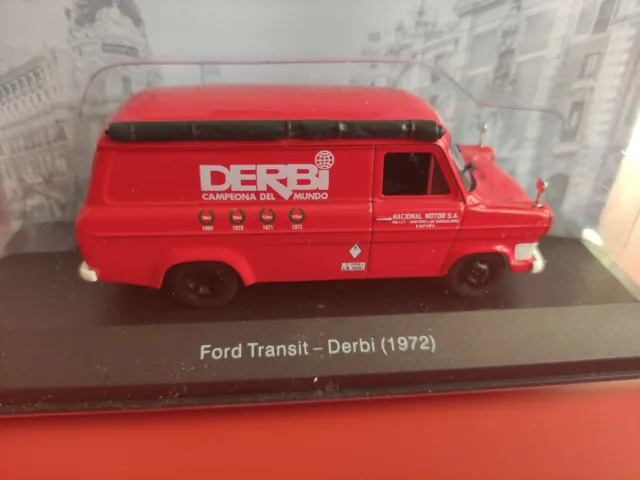 1/43, Salvat,  Ixo Asistencia Ford Transit- Derbi 1972.
