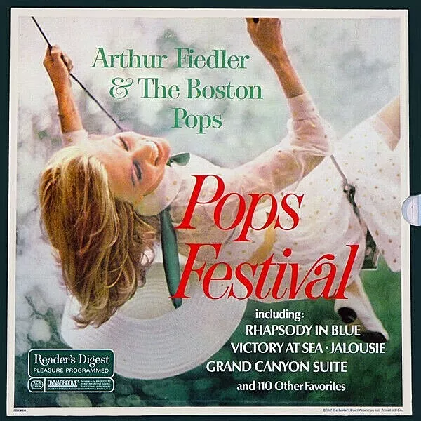 Arthur Fielder & The Boston Pops "Pops Festival" (10 Lp) Premium Used Lp (Nm/Ex)