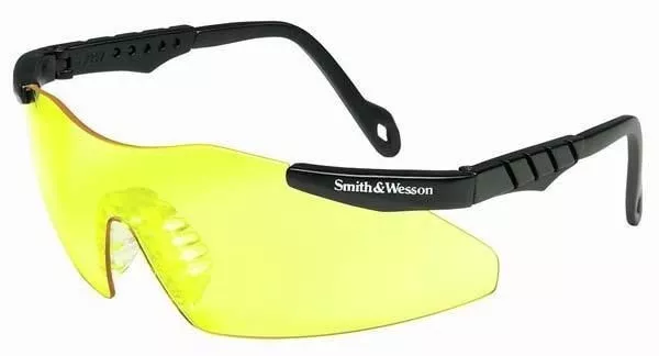 Smith & Wesson Mini Magnum Safety Glasses with Yellow Lens ANSI Z87