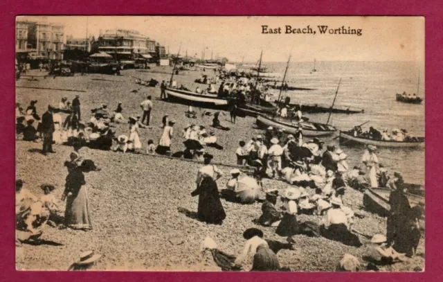 212814 Postkarte WORTHING West Sussex