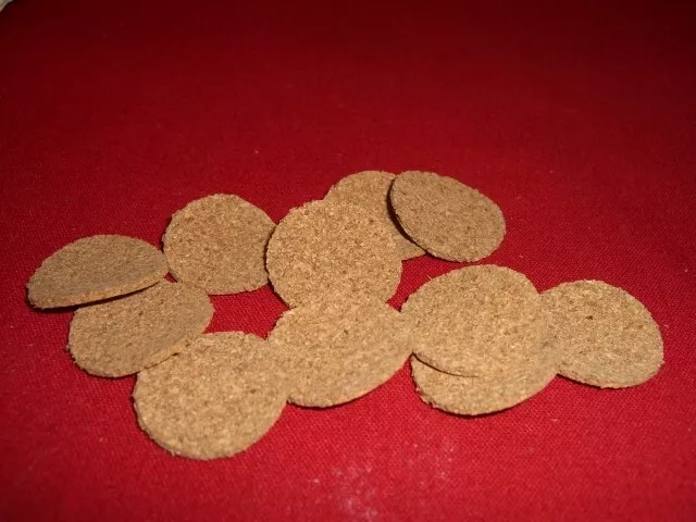 Eleven Aladdin Cork Filler Cap Inserts NOS