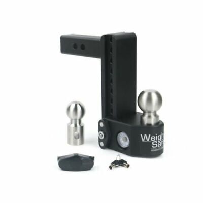 Weigh Safe Hitches SWS8-2 Steel Adjustable 8" Drop Hitch Ball Mount 2" Shaft