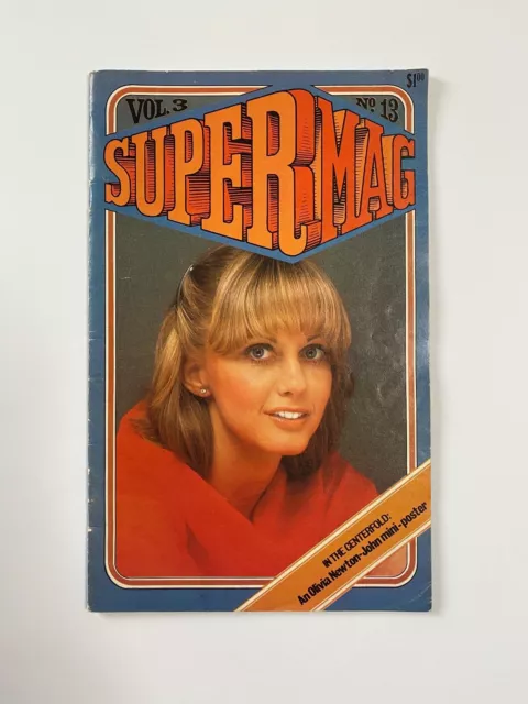 Vintage 1979 Olivia Newton John Supermag Teen Magazine #13 Ricky Schroder, DEVO