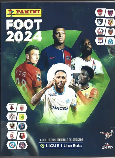 Collection Panini Foot 2024 Complète - 468 Stickers Uniques Sans Doublons - Édition Dembélé