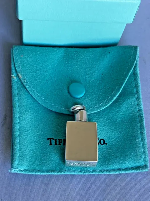 Tiffany & Co. Sterling Silver Vintage Perfume Bottle Pendant