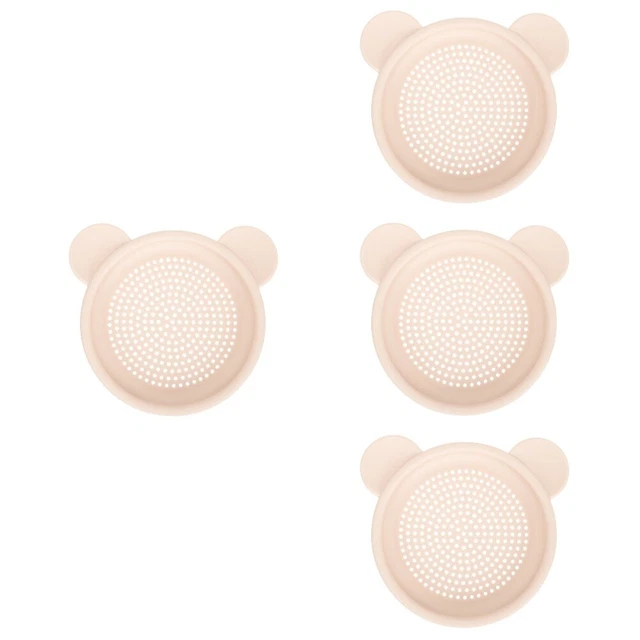 4x Eimer Sichter Spielzeug Garten Sieb Set Hand Boden Sifter Silikon Sand Siebe