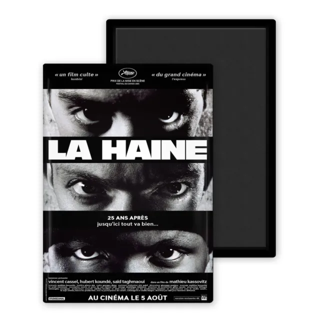 La Haine affiche film cinéma-Magnet Frigo 54x78mm