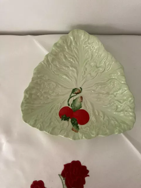 Vintage Carlton Ware Tomato Plate Handpainted Made In England