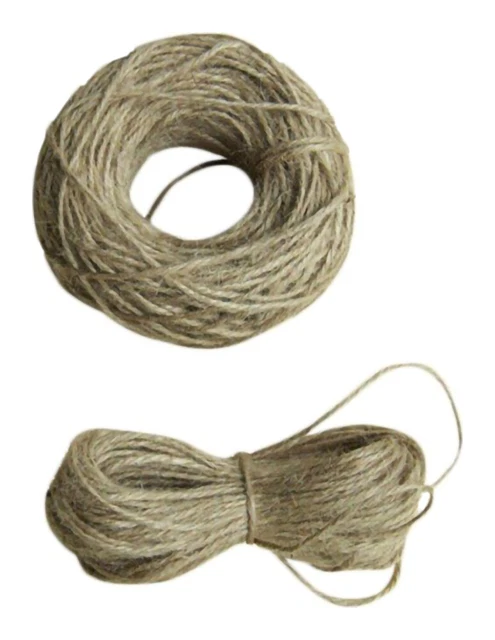 Gardissimo 461538 Jute-Schnur Natur (4 mm x 20 m) (Anzucht & Gartenzubehör)