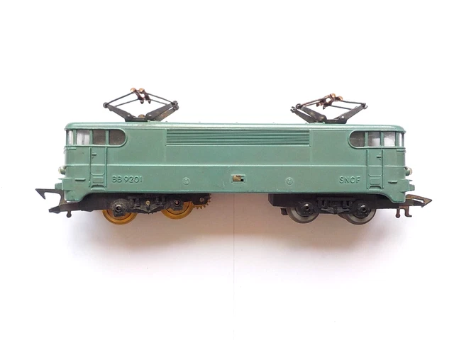 LOCOMOTIVE ELECTRIQUE JOUEF CC7107 SNCF Verte modèle HO fonctionnelle réf 8445 £38.00 - UK