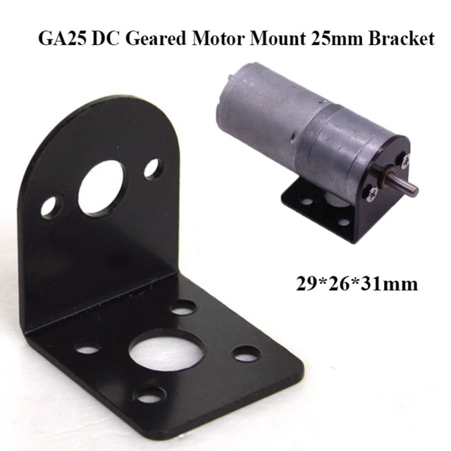 supporto supporto supporto motore cambio GA25 DC 25 mm supporto forma a L supporto