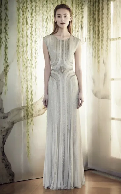 Jenny Packham 2015 Art Deco Embellished Gown
