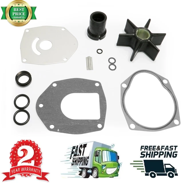 Mercruiser Alpha One Gen 1 & MR Water Pump Repair Kit With Base - Replaces 46-57234A8, 46-96148Q8 8 thumbnail image