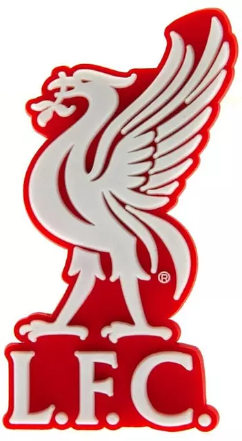 Liverpool Fc Liverbird Fridge Magnet Crest Badge Official Lfc Gift