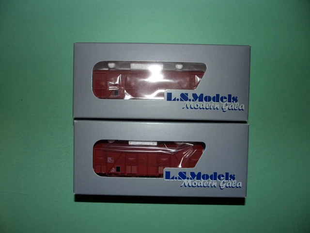 HO LS MODELS set de 2 wagons primeurs SNCF ref 30023 - Modélisme