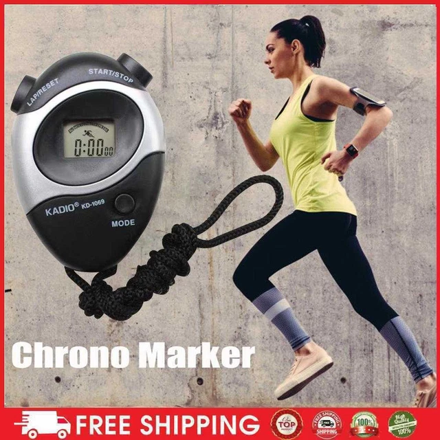 Cronografo allenamento multifunzione contatore allarme cronometro timer